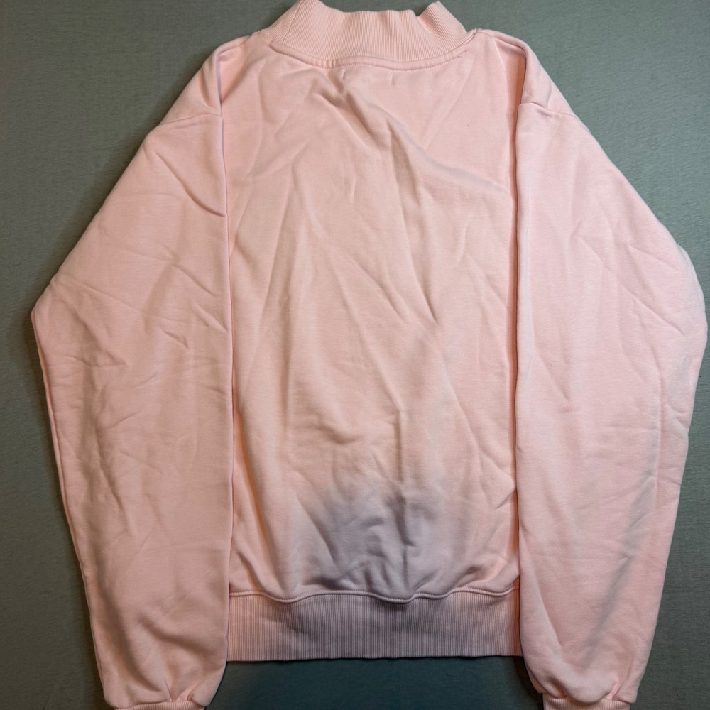PARKE Pink Crewneck Sweatshirt - Picture 2 of 5